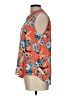 Cure 100% Polyester Orange Sleeveless Blouse Size L - photo 5