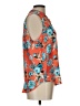 Cure 100% Polyester Orange Sleeveless Blouse Size L - photo 4