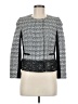 Banana Republic Houndstooth Gray Black Jacket Size 6 - photo 1