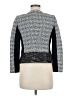 Banana Republic Houndstooth Gray Black Jacket Size 6 - photo 2