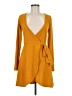 Forever 21 Yellow Casual Dress Size M - photo 1