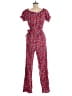 Kingston Grey Paisley Red Jumpsuit Size M - photo 2