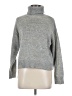 Harper Heritage Metallic Gray Turtleneck Sweater Size S - photo 1