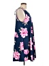 P.S. Kate Floral Blue Casual Dress Size L - photo 4