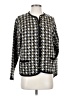 Crystal-Kobe 100% Acrylic Houndstooth Black Cardigan Size S - photo 1