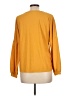 Rose + Olive Yellow Long Sleeve Blouse Size L - photo 2