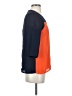 Dina Be 100% Polyester Color Block Orange 3/4 Sleeve Blouse Size S - photo 4