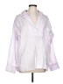 Pilcro 100% Polyester Solid Pink White 3/4 Sleeve Blouse Size L - photo 1