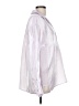Pilcro 100% Polyester Solid Pink White 3/4 Sleeve Blouse Size L - photo 4