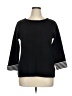 Tahari Black Pullover Sweater Size XL - photo 1