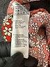 XXI 100% Rayon Paisley Orange Shorts Size S - photo 4