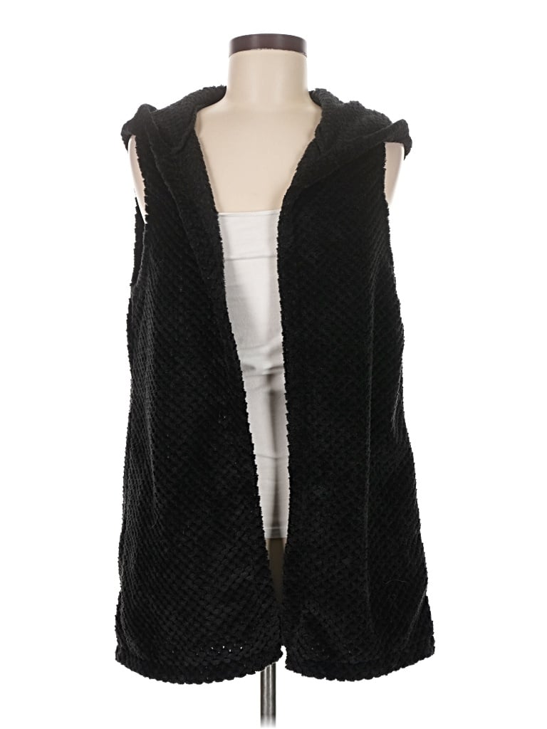 Pre-owned Shein Cardigan Sweater In Black