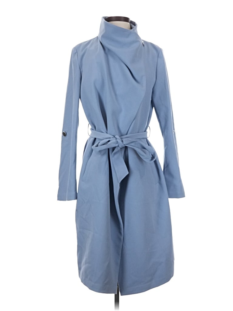 Pre-owned Soia & Kyo Trenchcoat In Blue