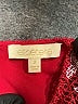 Etcetera 100% Polyester Red Cocktail Dress Size 2 - photo 7