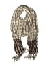 Amiee Lynn 100% Polyester Brown Scarf One size - photo 1