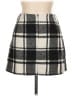 Zaful Plaid Gray Black Casual Skirt Size M - photo 2