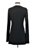 Patrizia Luca Metallic Black Long Sleeve Top Size S - photo 2