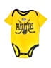 NHL 100% Cotton Yellow Short Sleeve Onesie 9-12 MO / 12 MO - photo 1