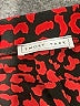 Emory Park 100% Polyester Animal Print Red Casual Pants Size S - photo 7