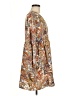 Unbranded 100% Polyester Paisley Brown Casual Dress Size M - photo 4