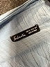 Salanta Stripes Blue Long Sleeve Blouse Size 2 - photo 7