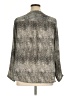 Dalia Collection 100% Polyester Gray 3/4 Sleeve Blouse Size 1X - photo 2