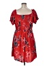 City Chic Red Casual Dress Size 16 Plus (S) - photo 2