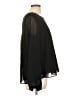 Blu Pepper 100% Polyester Black Long Sleeve Blouse Size L - photo 4