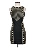 BCBGMAXAZRIA Graphic Black Cocktail Dress Size 0 - photo 1