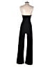 Crystal Doll Solid Black Jumpsuit Size 3 - photo 2