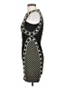 BCBGMAXAZRIA Graphic Black Cocktail Dress Size 0 - photo 5
