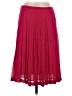 BCBGMAXAZRIA 100% Polyester Solid Burgundy Formal Skirt Size 2 - photo 1