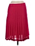 BCBGMAXAZRIA 100% Polyester Solid Burgundy Formal Skirt Size 2 - photo 2