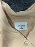 Wilfred Free Solid Tan Long Sleeve Blouse Size XS - photo 7
