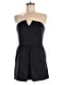 Topshop Solid Black Romper Size 8 - photo 1