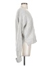 If It Were Me Silver Pullover Sweater Size S - photo 4