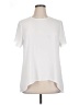 Meraki 100% Polyester White Short Sleeve Blouse Size XL - photo 1