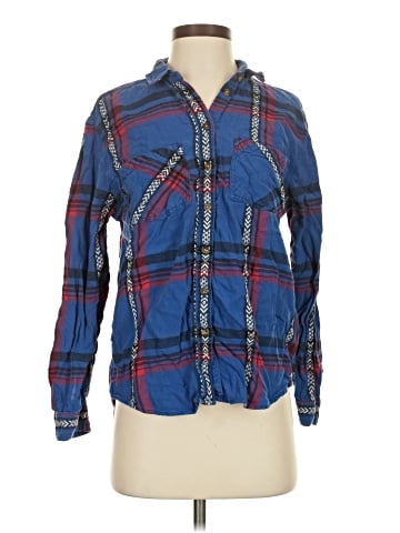 BDG Long Sleeve Button-Down Shirt (view 1)