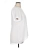 Meraki 100% Polyester White Short Sleeve Blouse Size XL - photo 4