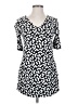 Deletta Polka Dots Black Casual Dress Size S - photo 1