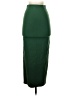 Michael Costello X Revolve Solid Green Formal Skirt Size XS - photo 1