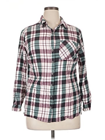 True Craft Long Sleeve Button-Down Shirt (view 1)