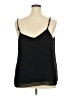 Torrid 100% Polyester Black Sleeveless Blouse Size 2X Plus (2) - photo 2