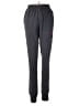Unbranded 100% Polyester Solid Gray Black Track Pants Size S - photo 1