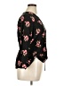 Old Navy Black 3/4 Sleeve Blouse Size XL - photo 4