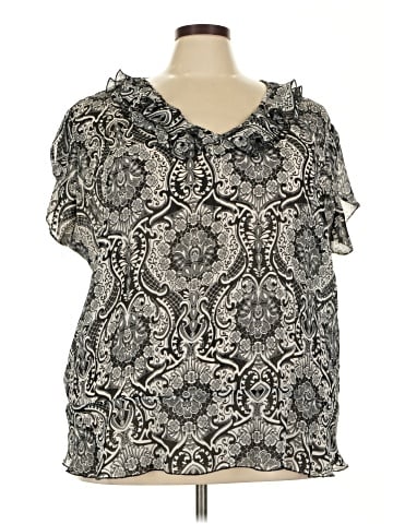 Allison Taylor Short Sleeve Blouse (view 1)