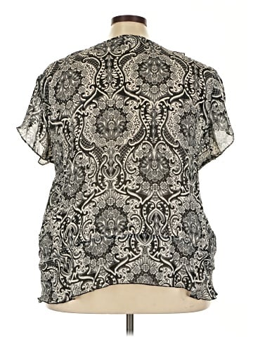 Allison Taylor Short Sleeve Blouse (view 2)