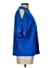 Shein Blue Short Sleeve Blouse Size L - photo 4