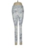 Athleta Floral Blue Active Pants Size M - photo 1