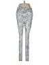 Athleta Floral Blue Active Pants Size M - photo 2